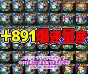 パズドラ プラマラ完全ガイド｜＋891を爆速で量産する最新効率術【2026年7月最新版】